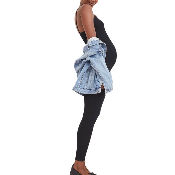 Hatch Pants - Hatch Ribbed Black Body Unitard Size XS
